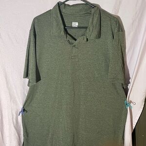 Weatherproof Classic Olive Polo Shirt